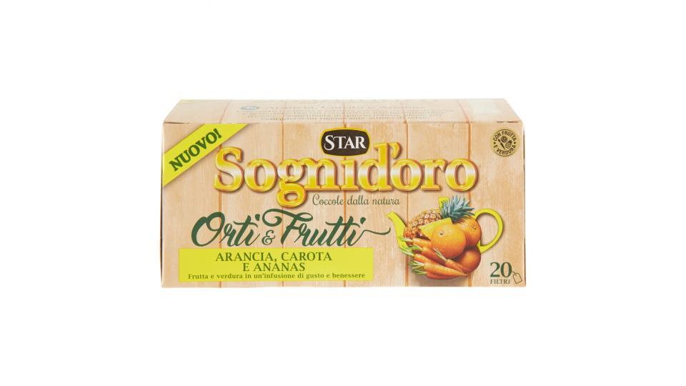 Sognid'oro Orti & Frutti Arancia, Carota e Ananas