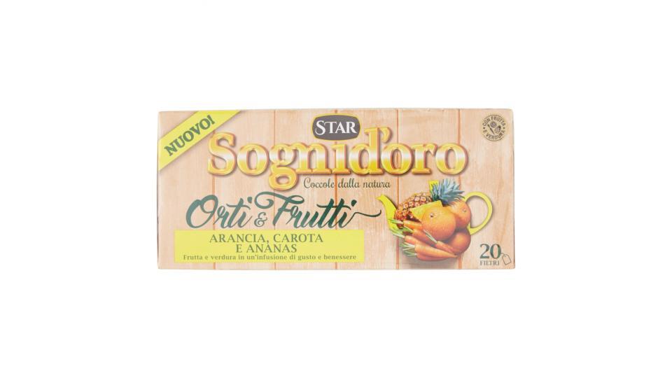 Sognid'oro Orti & Frutti Arancia, Carota e Ananas