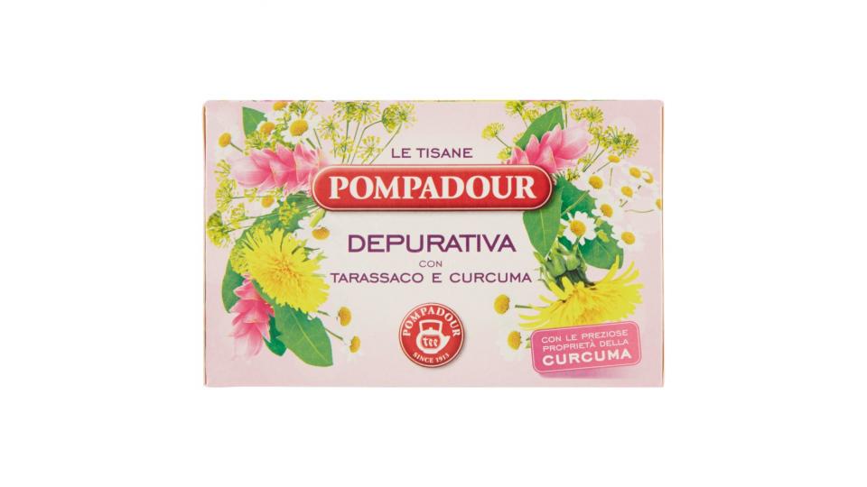 Pompadour Le Tisane Depurativa con Tarassaco e Curcuma 15+3 bustine