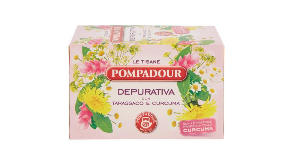 Pompadour Le Tisane Depurativa con Tarassaco e Curcuma 15+3 bustine