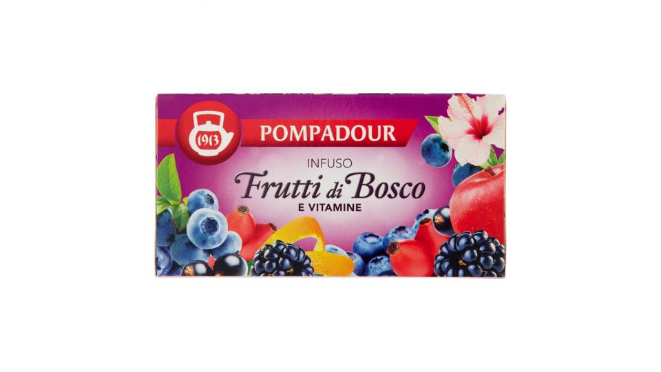 Pompadour Frutti di bosco e vitamine per infuso