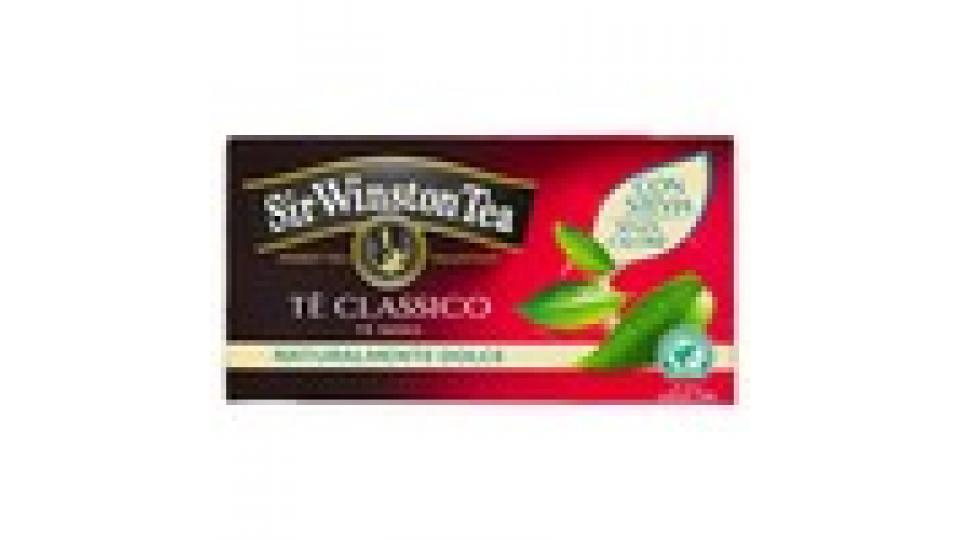 Sir Winston Tea Naturalmente Dolce Tè Classico Tè Nero 20 bustine