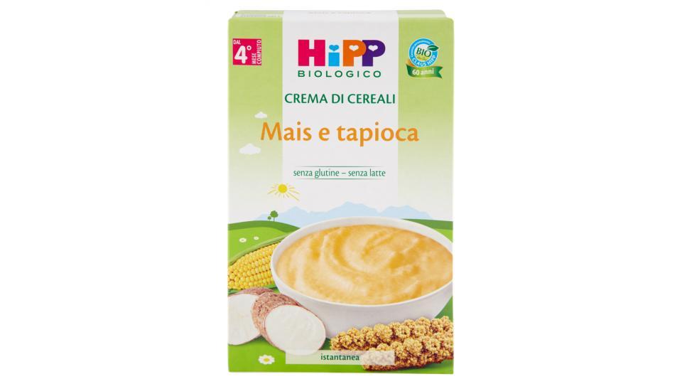 HiPP Biologico Crema di Cereali Mais e tapioca