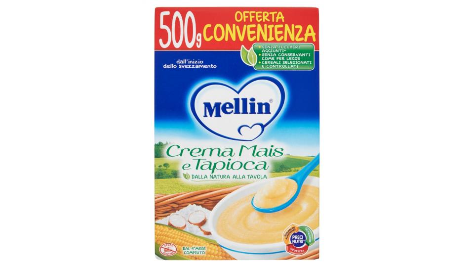 Mellin Crema Mais e Tapioca