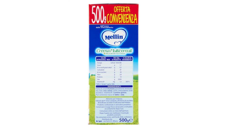 Mellin Crema Multicereali