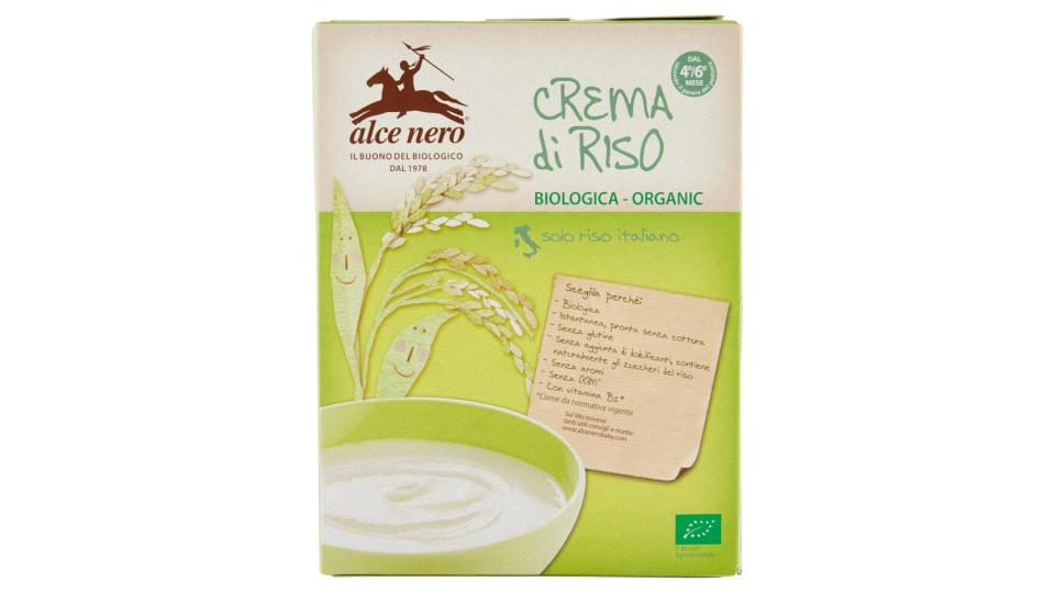 alce nero Crema di Riso Biologica