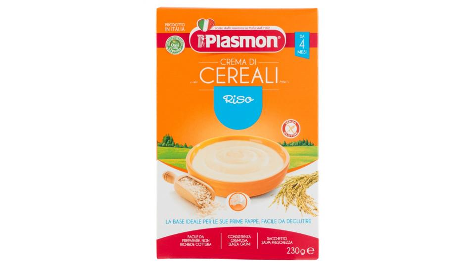 Plasmon Crema di Cereali Riso
