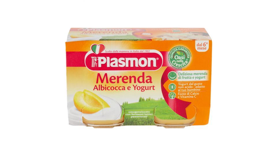 Plasmon Merenda Albicocca e Yogurt omogeneizzato con fermenti lattici pastorizzati