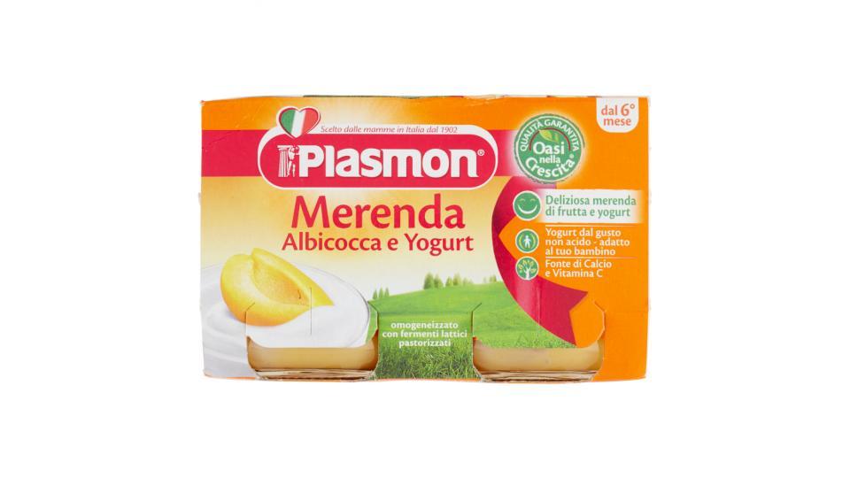 Plasmon Merenda Albicocca e Yogurt omogeneizzato con fermenti lattici pastorizzati