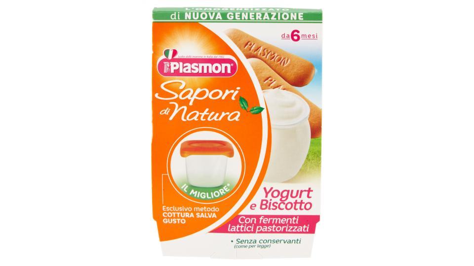 Plasmon Sapori di Natura Yogurt e Biscotto