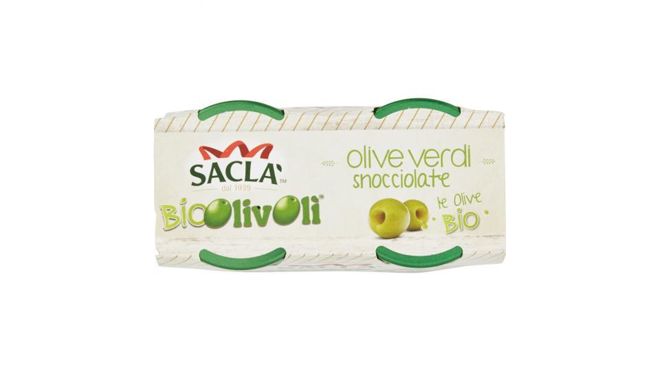 Saclà BioOlivOlì olive verdi snocciolate bio