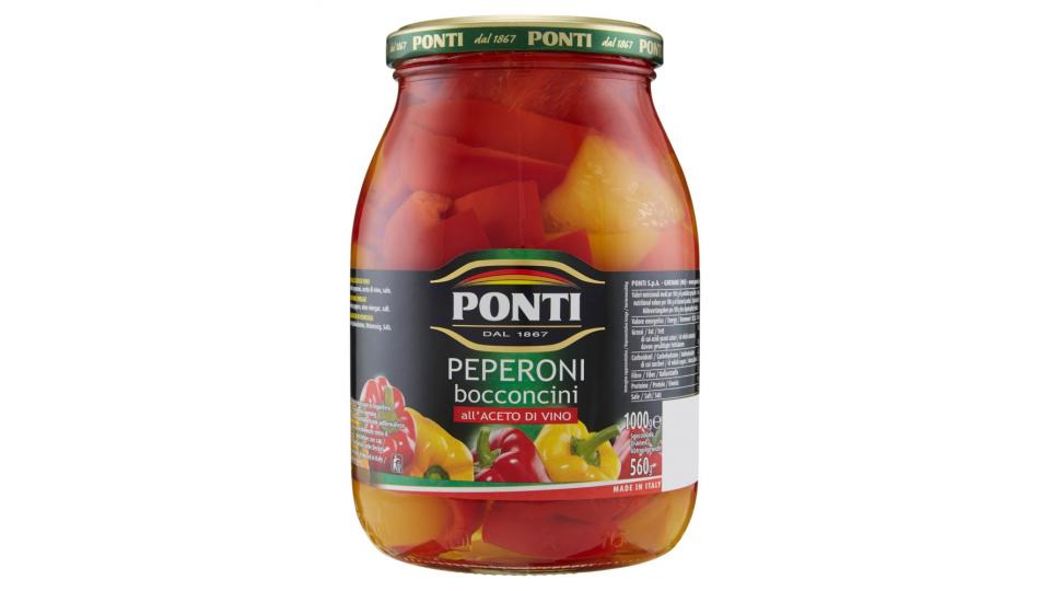 Ponti Peperoni Bocconcini all'Aceto di Vino