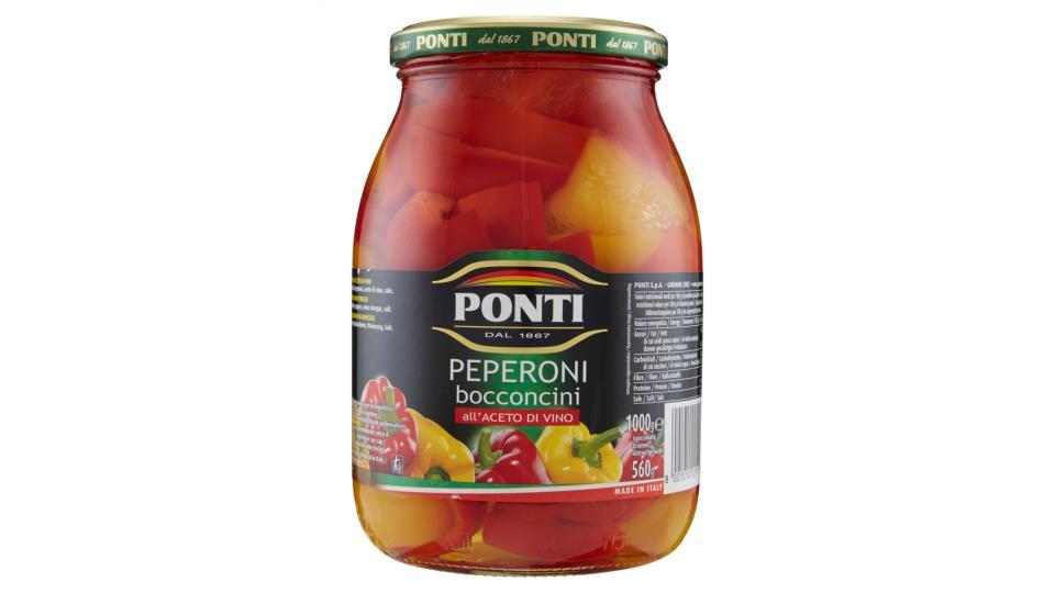 Ponti Peperoni Bocconcini all'Aceto di Vino