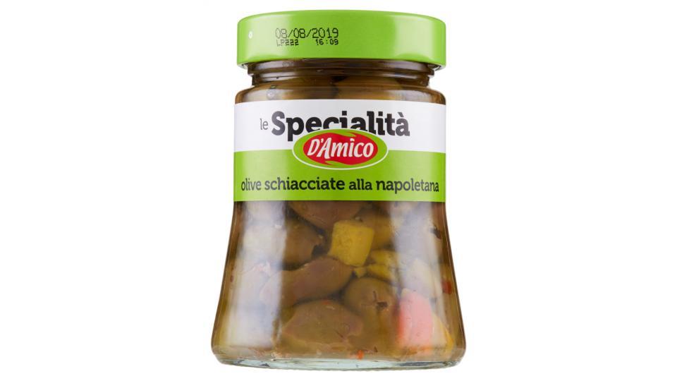 D'Amico le Specialità olive schiacciate alla napoletana