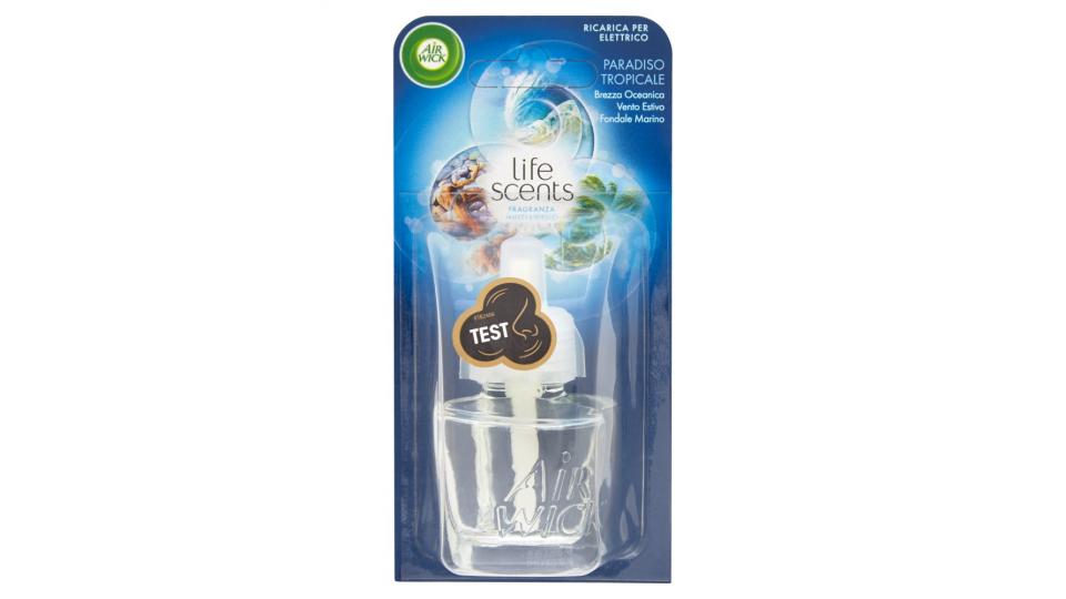 Air Wick Ricarica per diffusore elettrico Life Scents Paradiso Tropicale