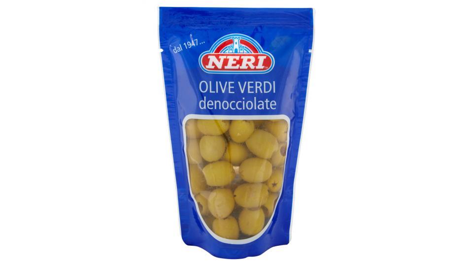 Olive verdi denocciolate