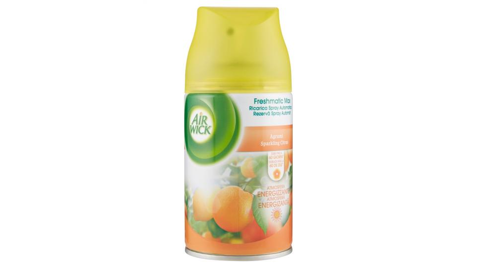 Air Wick Freshmatic max ricarica spray automatico agrumi