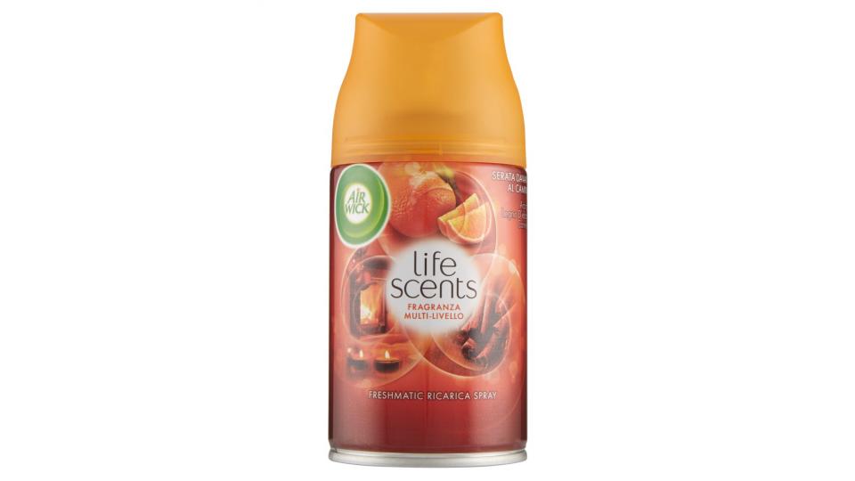 Air Wick Freshmatic ricarica Life Scents Serata davanti al camino