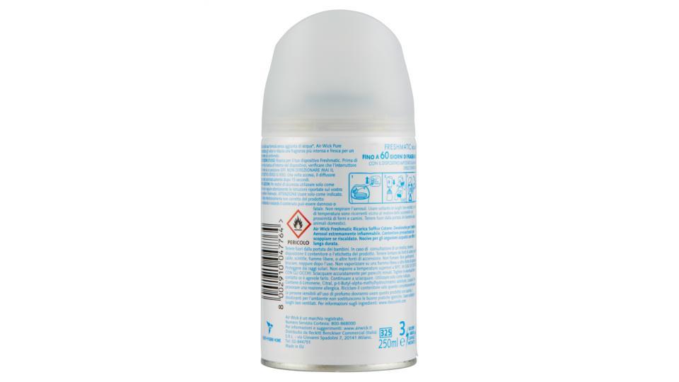 Air Wick Pure Freshmatic Ricarica Spray Soffice Cotone