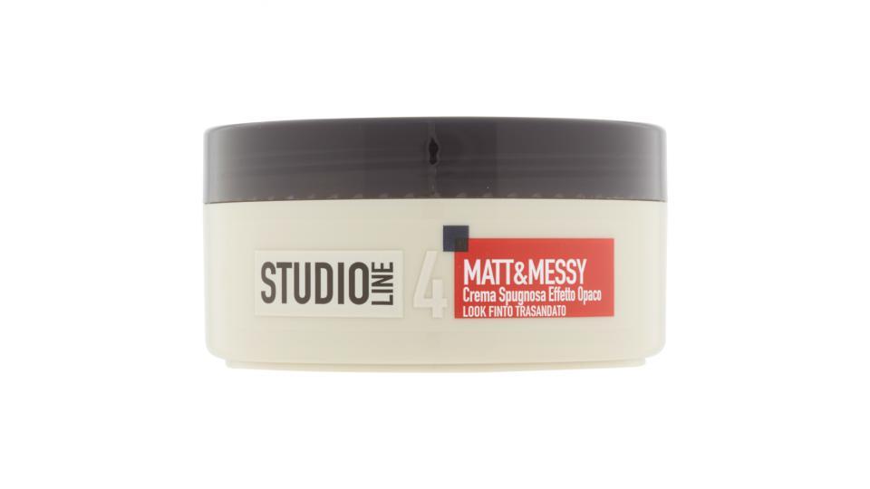 Studio Line Matt & Messy crema spugnosa effetto opaco