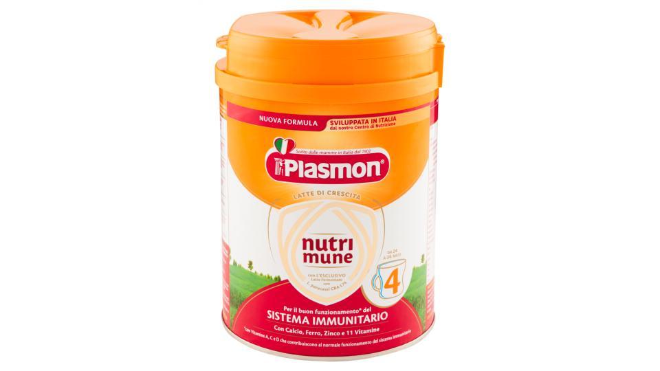 Plasmon nutrimune 4 Latte di Crescita