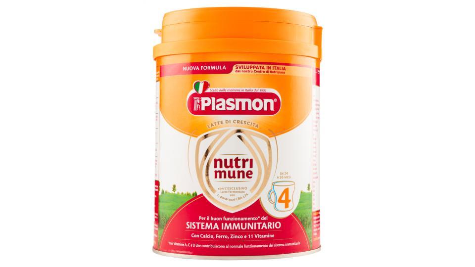Plasmon nutrimune 4 Latte di Crescita
