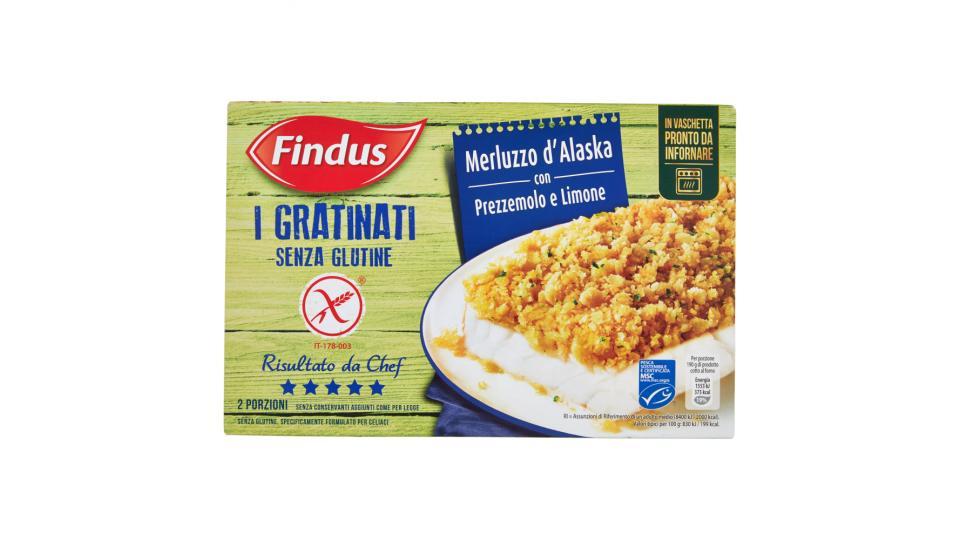 Findus I Gratinati Merluzzo d'Alaska con Prezzemolo e Limone