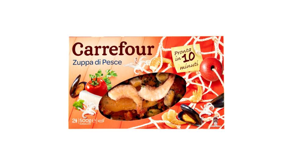 Carrefour Zuppa di Pesce Surgelata