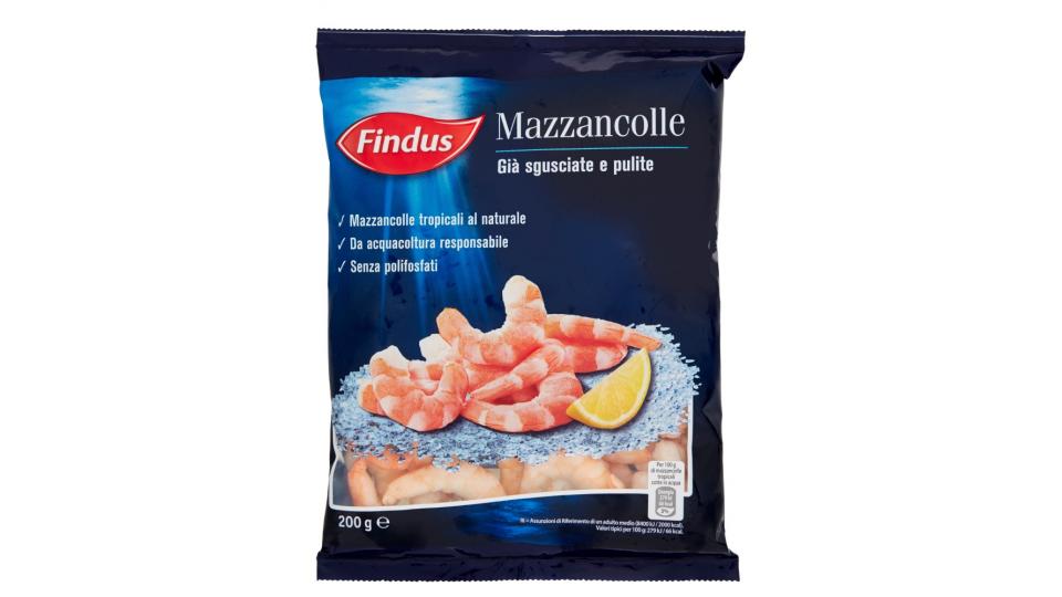 Findus Mazzancolle Già sgusciate e pulite