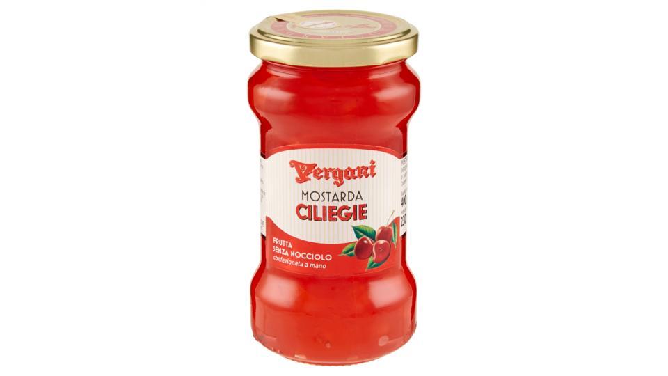 MOSTARDA DI CILIEGIE 400g (peso sgocciolato