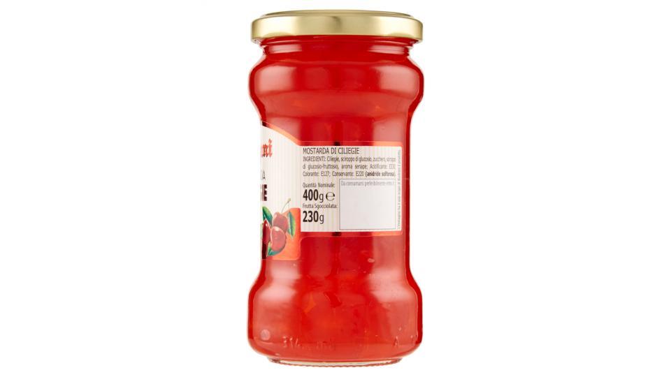 MOSTARDA DI CILIEGIE 400g (peso sgocciolato