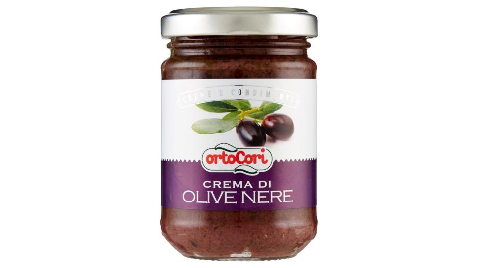 ortoCori Creme e Condimenti Crema di Olive Nere