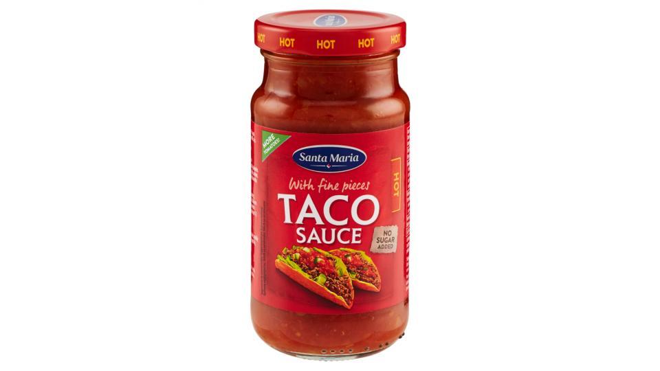 Santa Maria Taco Sauce Hot 