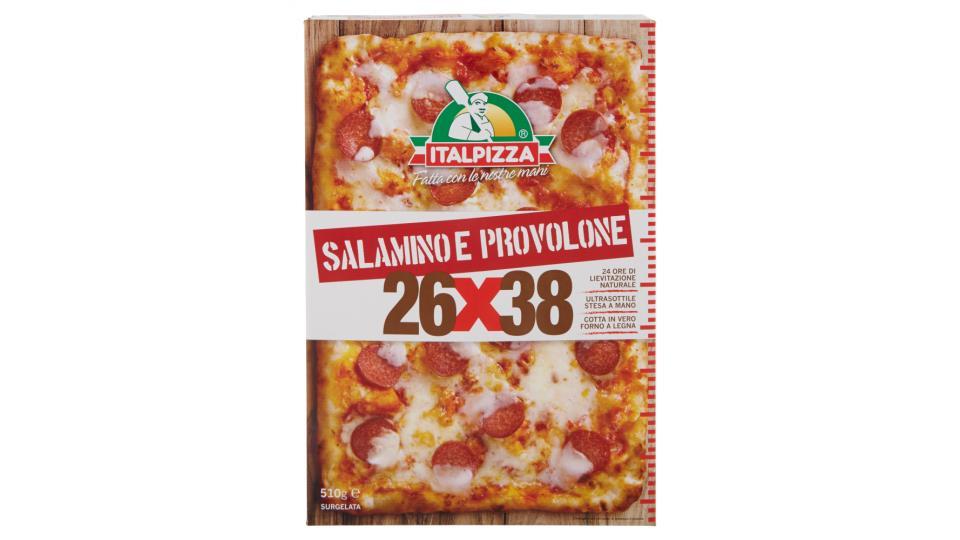 Italpizza 26x38cm Salamino e Provolone Surgelata