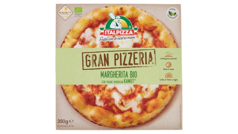 Italpizza Gran Pizzeria Margherita Bio con Grano Khorasan Kamut Surgelata