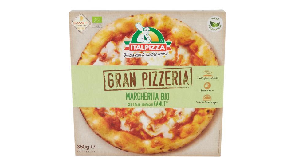 Italpizza Gran Pizzeria Margherita Bio con Grano Khorasan Kamut Surgelata
