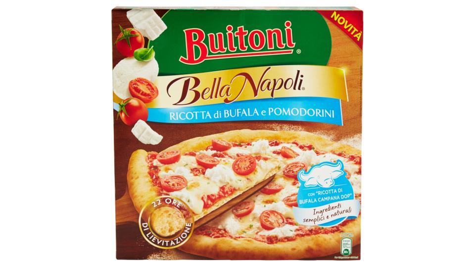 BUITONI BELLA NAPOLI RICOTTA DI BUFALA E POMODORINI pizza con ricotta di bufala e pomodorini