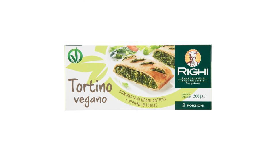 Righi Tortino vegano con Pasta ai Grani Antichi e Ripieno 8 Foglie