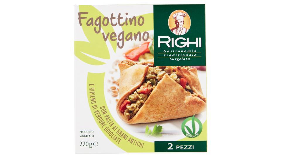 Righi Fagottino vegano con Pasta ai Grani Antichi e Ripieno di Verdure Grigliate 2 Pezzi