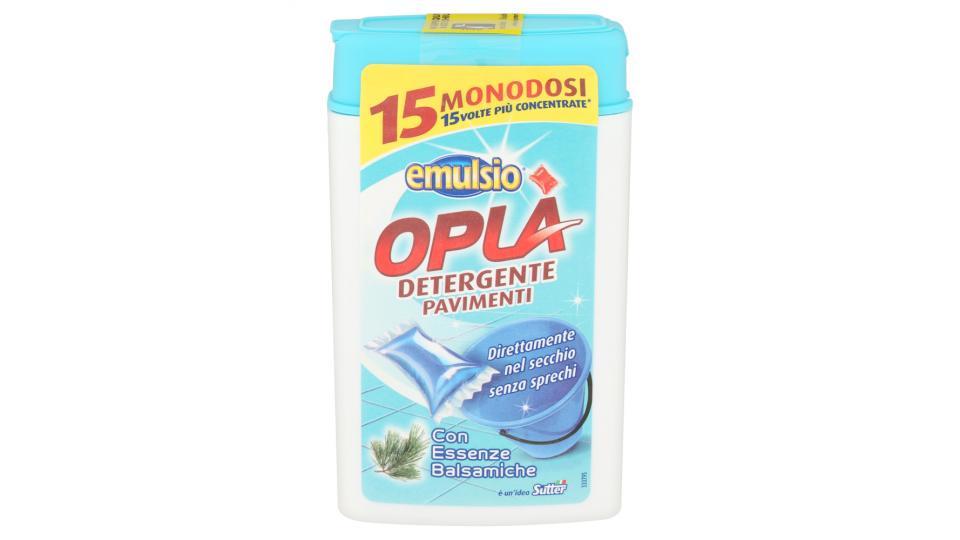 Emulsio Oplà Detergente pavimenti con essenze balsamiche