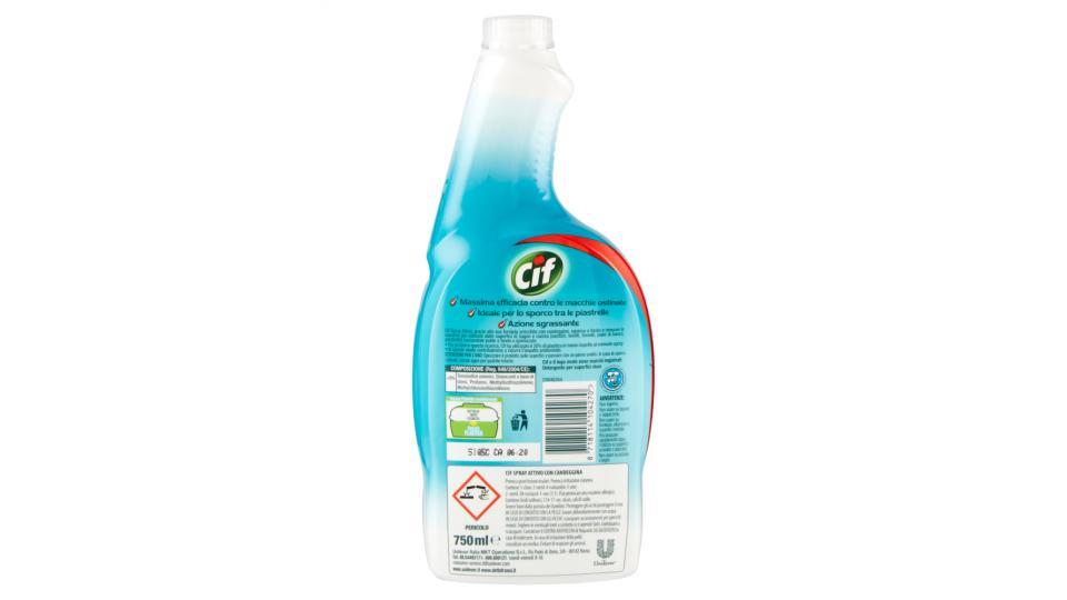 Cif Spray Attivo con Candeggina Ricarica