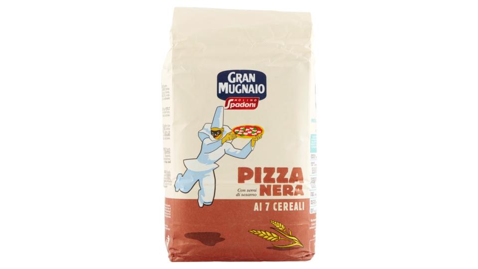 Molino Spadoni Miscela per pizza nera ai 7 cereali