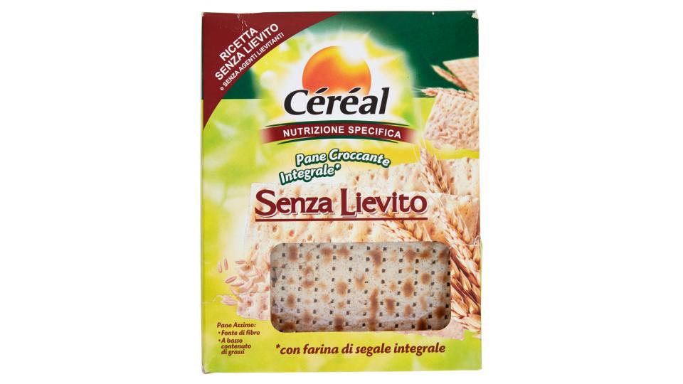 Céréal Senza Lievito Pane Croccante Integrale*