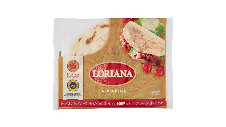 Loriana Piadina Romagnola IGP alla Riminese 3 pz