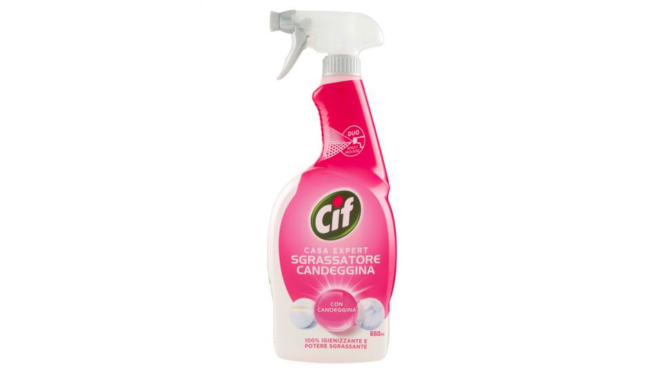 Cif Duo Spray Attivo con Candeggina