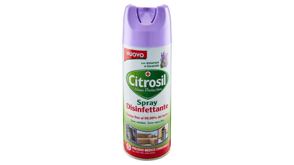 Citrosil Home Protection Spray Disinfettante con essenze di lavanda