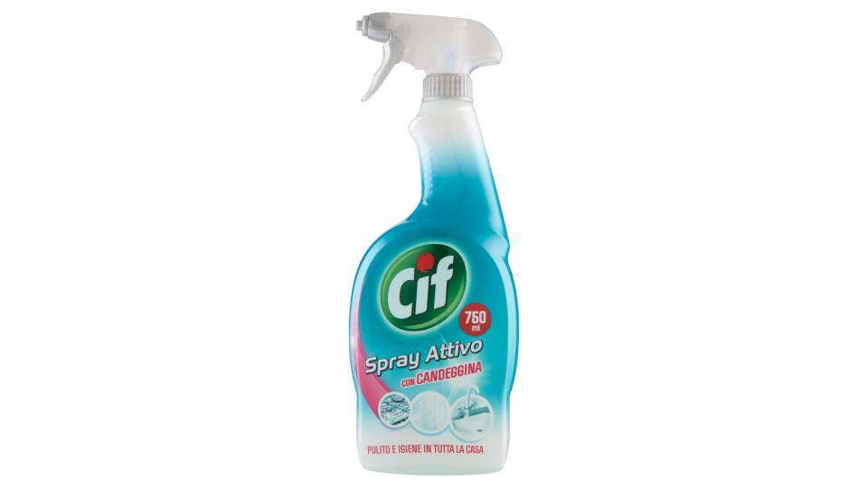 Cif Spray Attivo con Candeggina