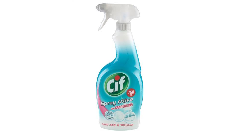 Cif Spray Attivo con Candeggina