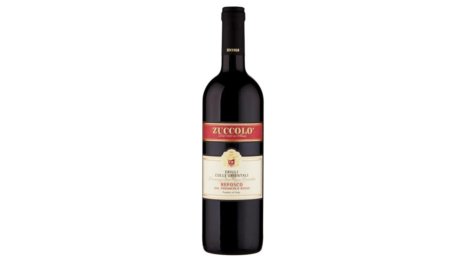 Zuccolo Refosco dal Peduncolo Rosso Friuli Colli Orientali DOC