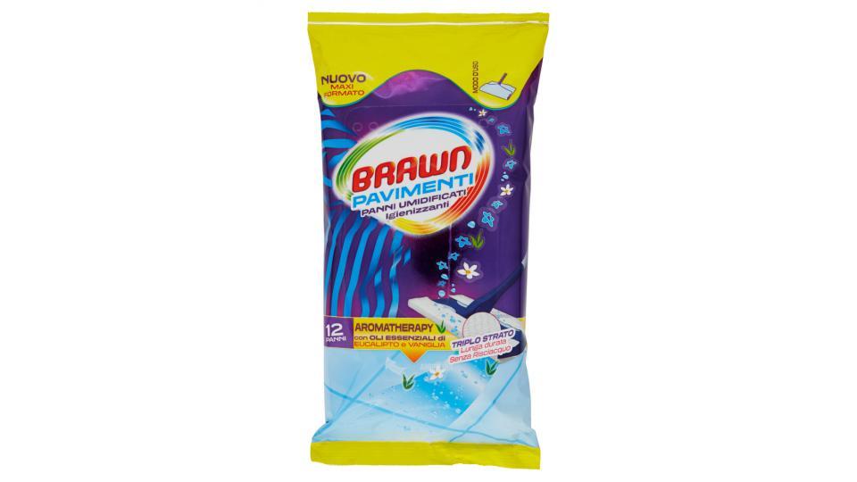 Brawn Pavimenti Panni Umidificati Igienizzanti